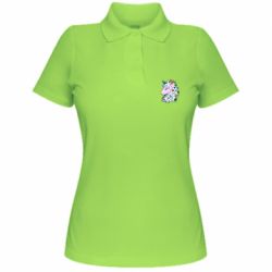 Женское поло Unicorn Princess - PrintSalon