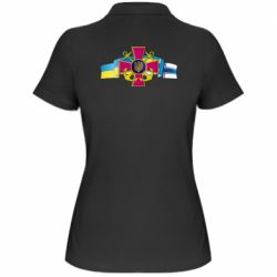Жіноча футболка поло ВМС ЗС України - PrintSalon