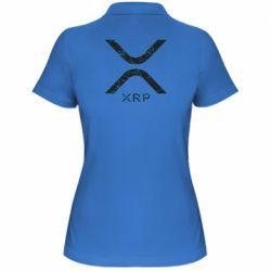 Женское поло XRP Ripple - PrintSalon