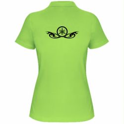 Женское поло Yamaha Art Logo - PrintSalon