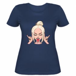 Женская футболка Punk Girl - PrintSalon