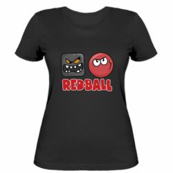 Жіноча футболка Red ball 4 - PrintSalon