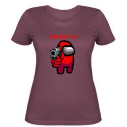 Жіноча футболка Red Impostor - PrintSalon