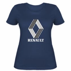 Женская футболка Renault Logo 1972 - PrintSalon