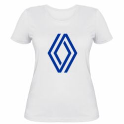 Женская футболка Renault New Logo - PrintSalon