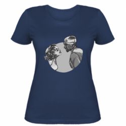 Женская футболка Retro Wanda and Vision - PrintSalon