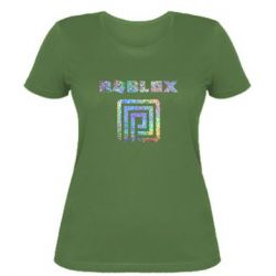Женская футболка Roblox Premium Hologram