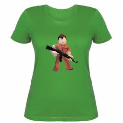 Женская футболка Roblox Prisoner - PrintSalon