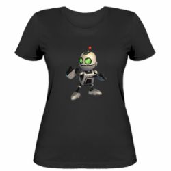 Жіноча футболка Robot Clank - PrintSalon