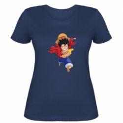 Женская футболка Running Monkey D. Luffy - PrintSalon