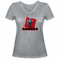 Женская футболка с V-образным вырезом Alar Knight of Splintered Skies - PrintSalon