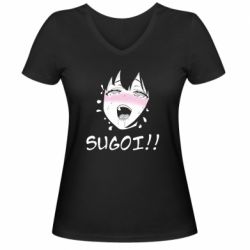 Жіноча футболка з V-подібним вирізом Anime girl Segoi!!! - PrintSalon