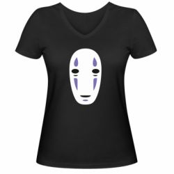 Жіноча футболка з V-подібним вирізом Безликий - PrintSalon