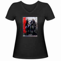 Жіноча футболка з V-подібним вирізом Billboard Italy