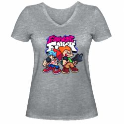 Жіноча футболка з V-подібним вирізом Boyfriend And Pico