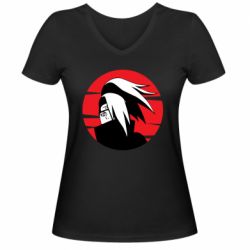 Жіноча футболка з V-подібним вирізом Deidara Naruto - PrintSalon