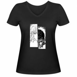 Жіноча футболка з V-подібним вирізом Ganz and Griffith - PrintSalon