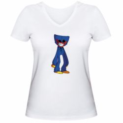 Женская футболка с V-образным вырезом Хаги Ваги - PrintSalon