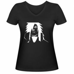 Жіноча футболка з V-подібним вирізом Looking Madara - PrintSalon
