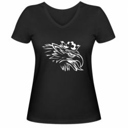 Женская футболка с V-образным вырезом Scania griffin - PrintSalon