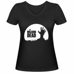 Женская футболка с V-образным вырезом series The Walking Dead - PrintSalon