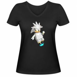 Жіноча футболка з V-подібним вирізом Silver Lego - PrintSalon