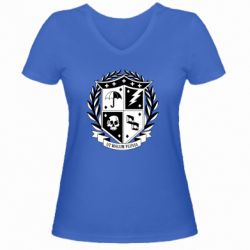 Жіноча футболка з V-подібним вирізом The Umbrella Academy - PrintSalon