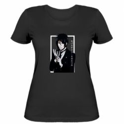 Жіноча футболка Sebastian Michaelis butler - PrintSalon