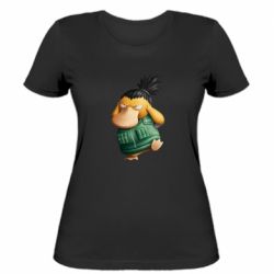 Женская футболка Shikamaru Psyduck - PrintSalon