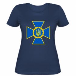 Женская футболка Символ СБУ - PrintSalon