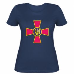 Женская футболка Символ ВСУ - PrintSalon