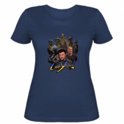 Женская футболка Слава Украине! Слава ЗСУ! - PrintSalon