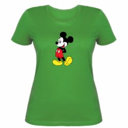 Женская футболка Smiling Mickey - PrintSalon