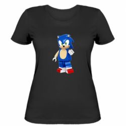 Женская футболка Sonic Lego - PrintSalon