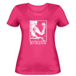 Женская футболка Стальной Алхимик - PrintSalon