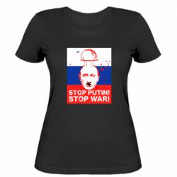Женская футболка STOP PUTIN - PrintSalon