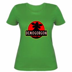 Женская футболка Stragner Things Demogorgon - PrintSalon