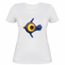 Женская футболка Subnautica Peeper - PrintSalon