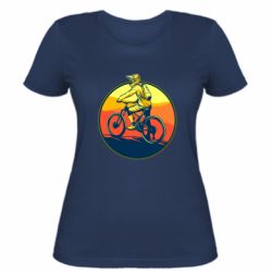 Женская футболка Сyclist - PrintSalon