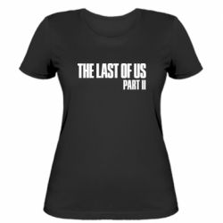 Женская футболка The last of us part 2 logo - PrintSalon