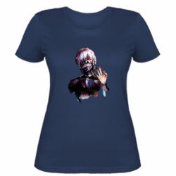 Женская футболка Tokio Ghoul Kaneki - PrintSalon