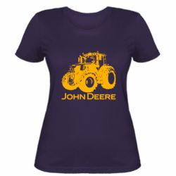 Жіноча футболка Tractor John Deere - PrintSalon