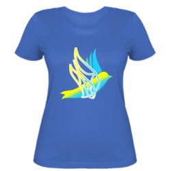 Жіноча футболка Україна Ластівка - PrintSalon