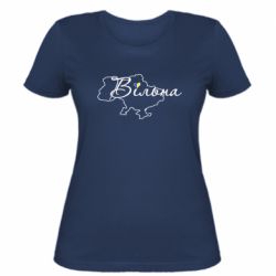 Жіноча футболка Україна Вільна