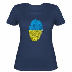 Женская футболка Відбиток Українця - PrintSalon