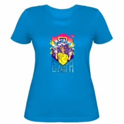 Женская футболка Влад А4 Бумага