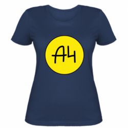 Женская футболка Влад А4 Лого - PrintSalon