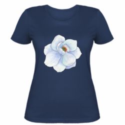 Женская футболка Watercolor flower - PrintSalon