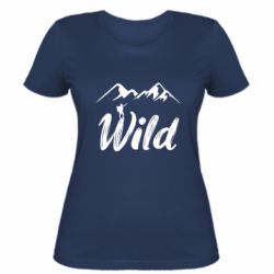 Женская футболка Wild - PrintSalon