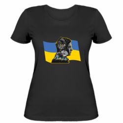 Женская футболка Зеленский Президент Арт - PrintSalon